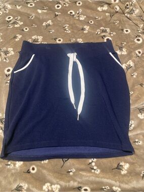 Women’s Navy Blue Maternity Skirt